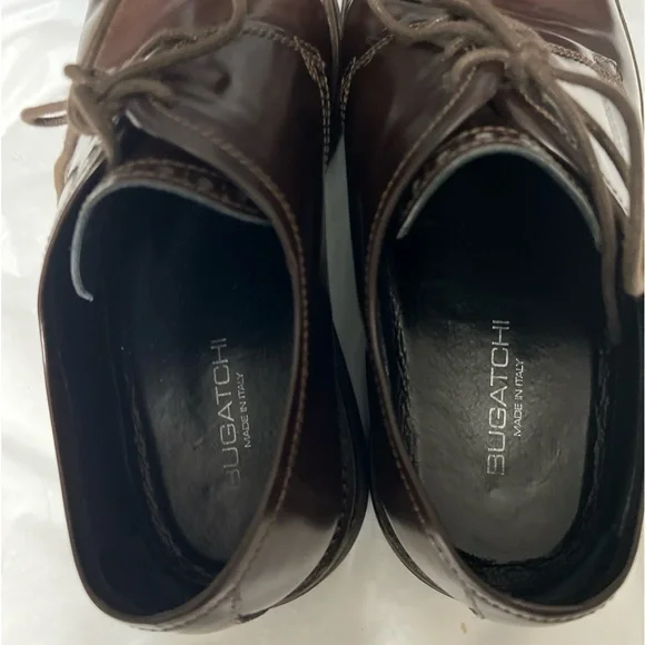 Bugatchi men s 10 1 2 Italian Dress Shoes Shoes